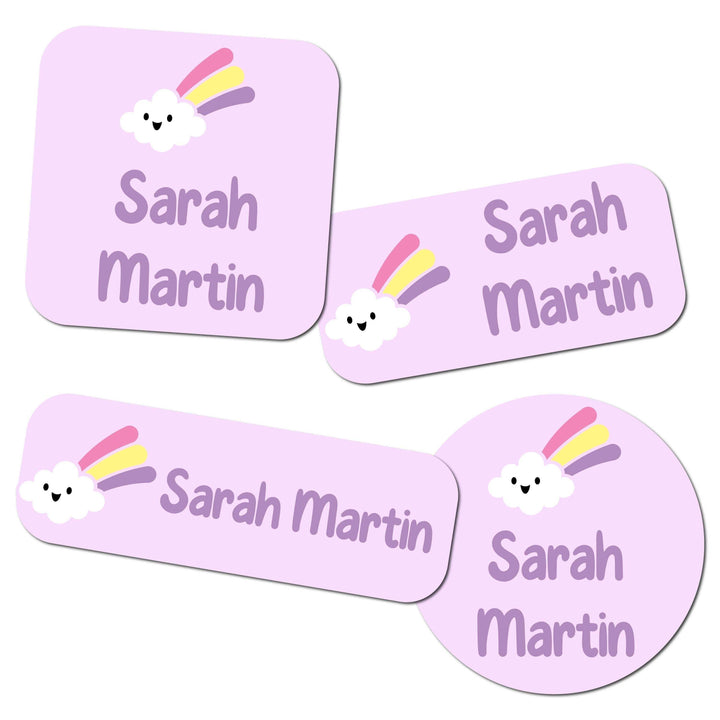 Unicorn School Name Labels Personalized Waterproof Daycare and