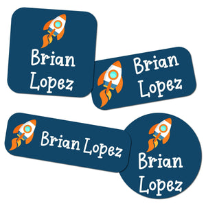 Personalized Daycare Labels for Kids, Custom Name Stickers Kids Labels - GiftShire