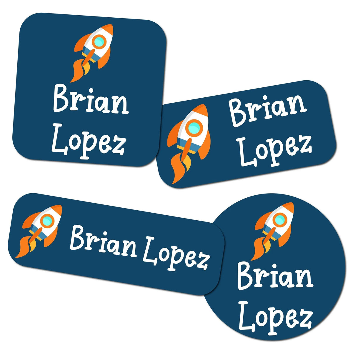 Personalized Daycare Labels for Kids, Custom Name Stickers Kids Labels - GiftShire