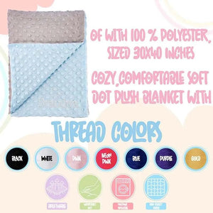 Personalized Embroidered Baby Blanket - GiftShire