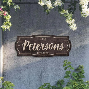 Personalized House Sign - GiftShire
