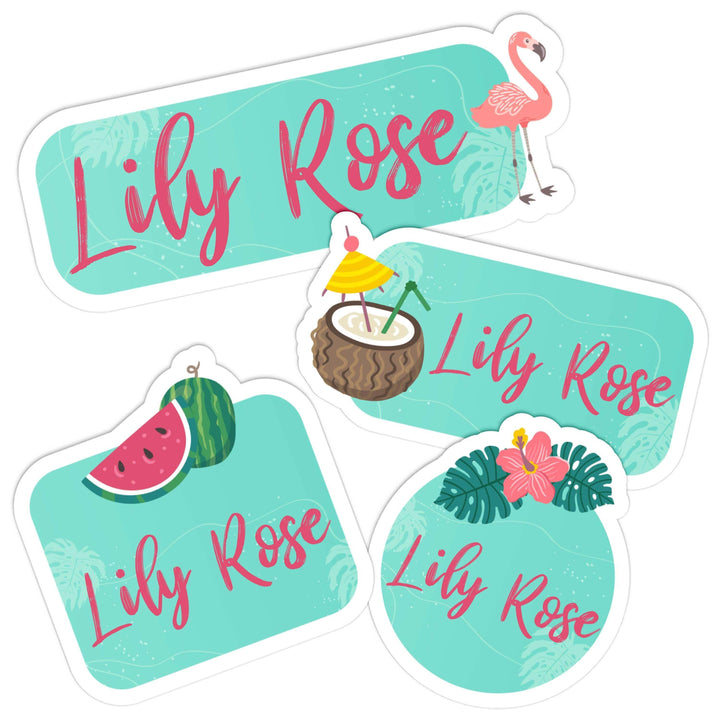 Personalized Labels for Kids Die-Cut, Waterproof Daycare Name Labels - GiftShire