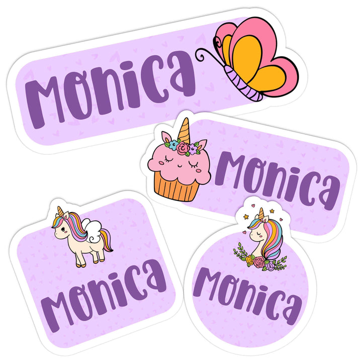 Personalized Labels for Kids Die-Cut, Waterproof Daycare Name Labels - GiftShire