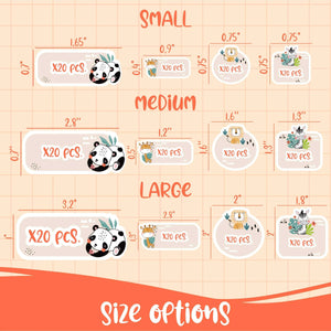 Personalized Labels for Kids Die-Cut, Waterproof Daycare Name Labels - GiftShire