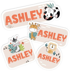 Personalized Labels for Kids Die-Cut, Waterproof Daycare Name Labels - GiftShire