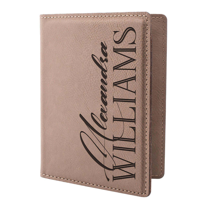 Personalized Passport Holder - Custom Leather Passsport Case - Traveler Gifts | B07Q241BZ2 - D9 - GiftShire