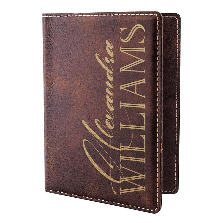 Personalized Passport Holder - Custom Leather Passsport Case - Traveler Gifts | B07Q241BZ2 - D9 - GiftShire