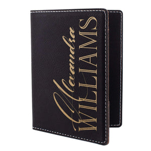 Personalized Passport Holder - Custom Leather Passsport - Traveler Gifts - GiftShire