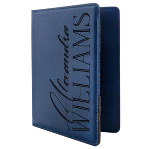 Personalized Passport Holder - Custom Leather Passsport - Traveler Gifts - GiftShire