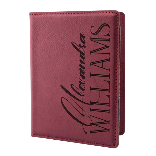 Personalized Passport Holder - Custom Leather Passsport Case - Traveler Gifts | B07Q241BZ2 - D9 - GiftShire