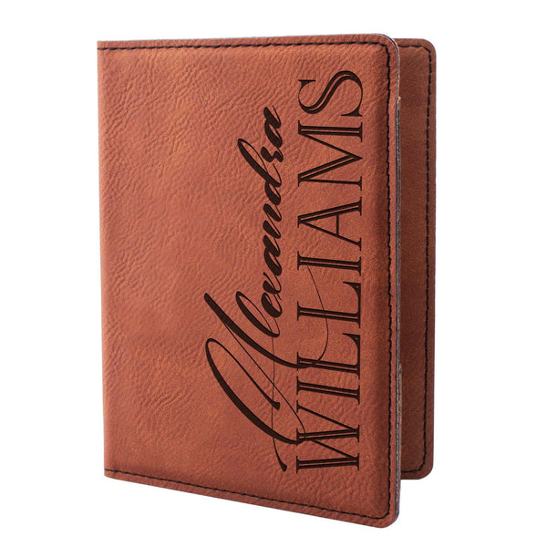 Personalized Passport Holder - Custom Leather Passsport Case - Traveler Gifts | B07Q241BZ2 - D9 - GiftShire