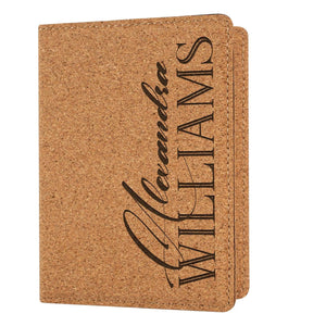 Personalized Passport Holder - Custom Leather Passsport - Traveler Gifts - GiftShire