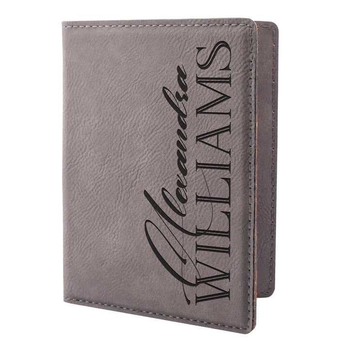 Personalized Passport Holder - Custom Leather Passsport Case - Traveler Gifts | B07Q241BZ2 - D9 - GiftShire