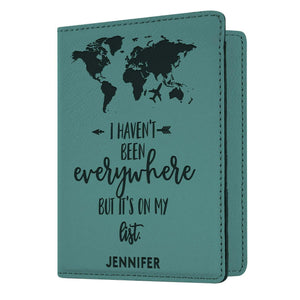 Custom Passsport Holder - Personalized Passport Cover, Gift for Him, Gift for Her - GiftShire