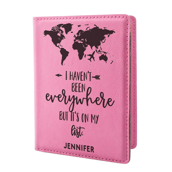 Custom Passsport Holder - Personalized Passport Cover, Gift for Him, Gift for Her - GiftShire