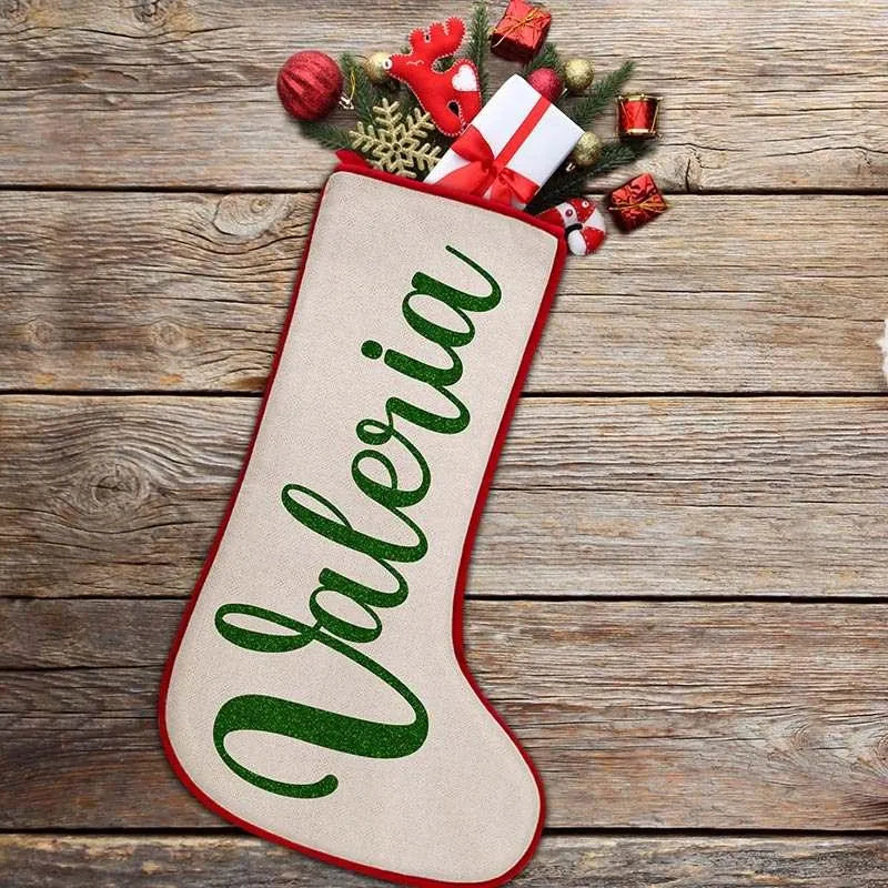 Name Stocking For Christmas Gifts - GiftShire