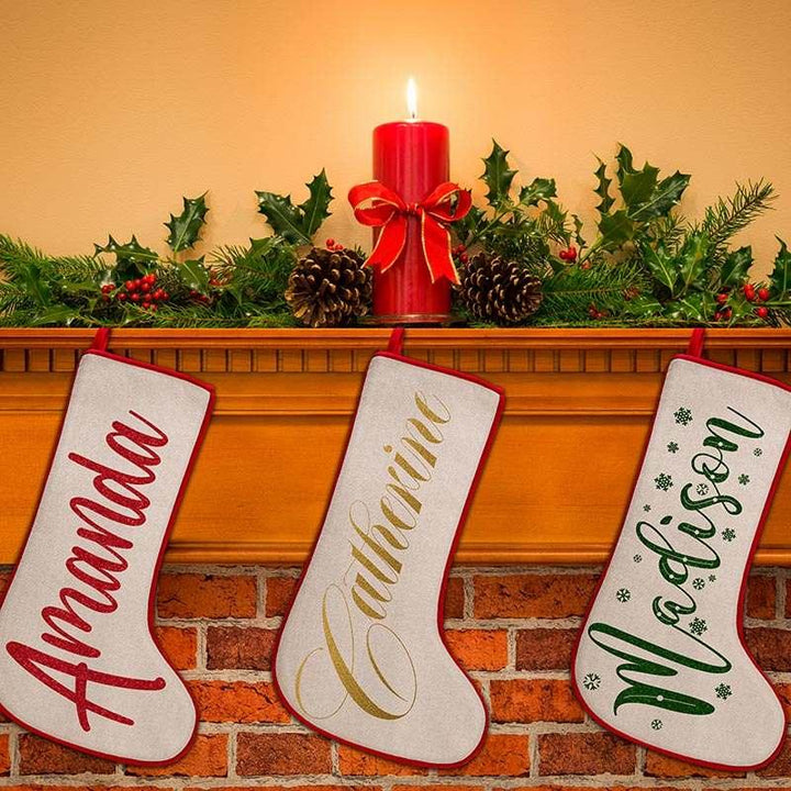 Name Stocking For Christmas Gifts - GiftShire