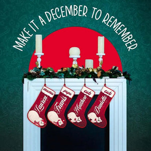 Polar Bear Family Christmas Stocking - GiftShire