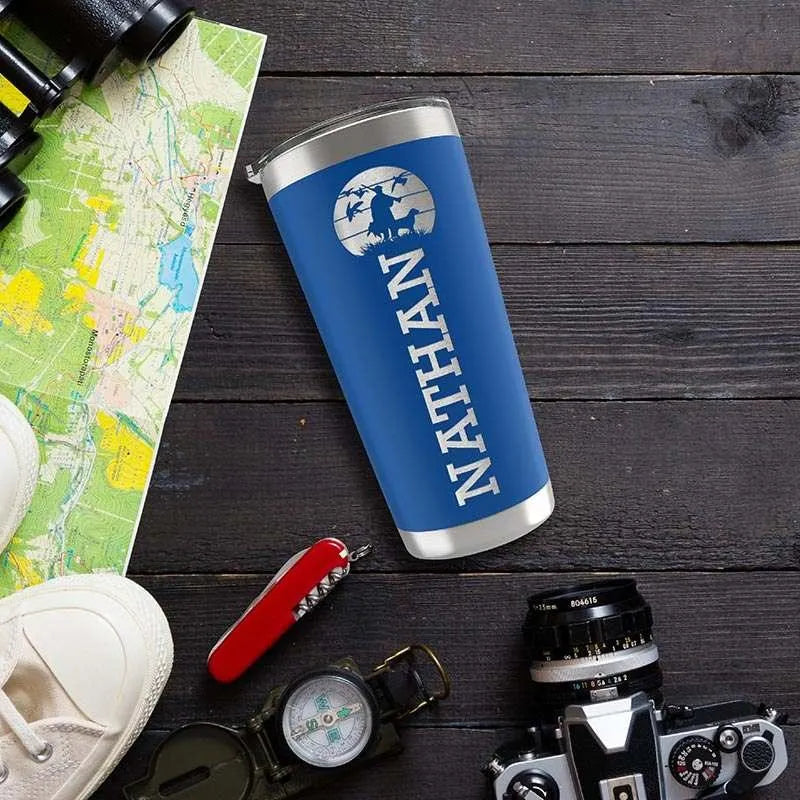 Custom Engraved Tumbler Gift - Icon of Father's Day - GiftShire