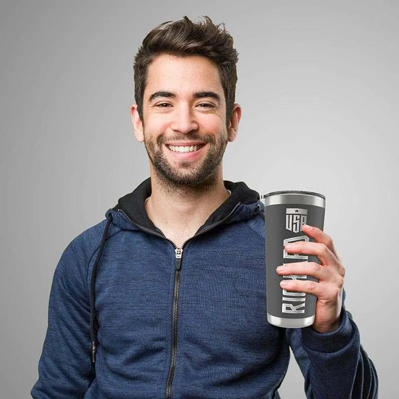 Custom Engraved Tumbler Gift - Icon of Father's Day - GiftShire