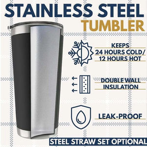 Custom Engraved Tumbler Gift - Icon of Father's Day - GiftShire