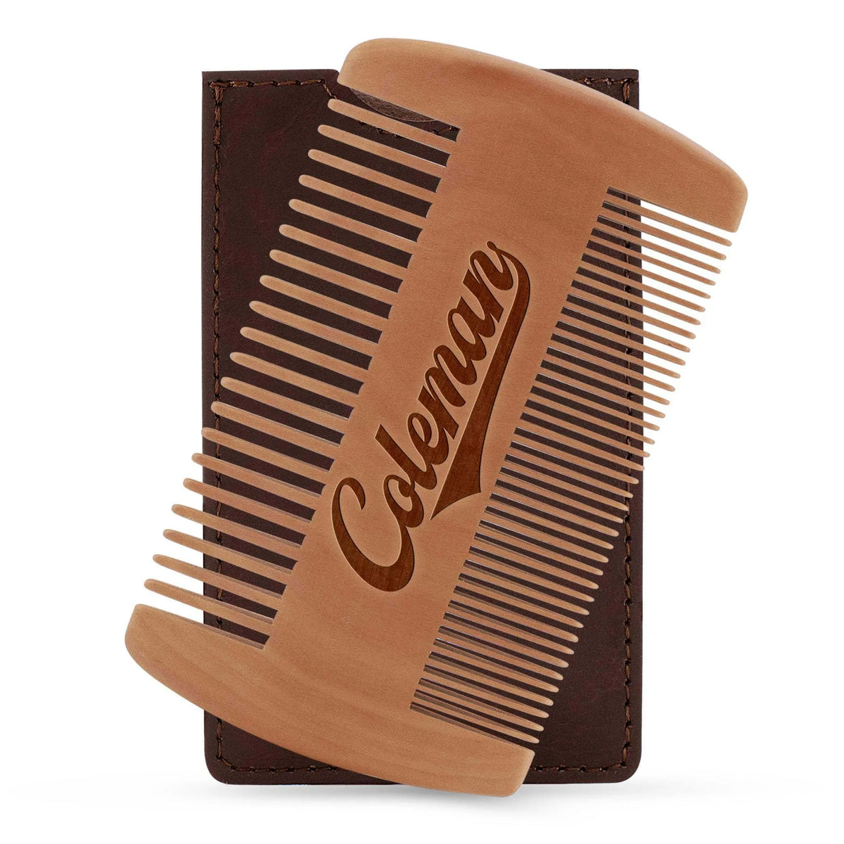Custom Engraved Beard Comb - GiftShire