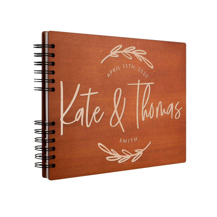 Personalized Wedding Guest Book - Custom Branched Design Guest Book, Wedding Gift - GiftShire