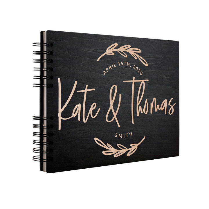 Personalized Wedding Guest Book - Custom Branched Design Guest Book, Wedding Gift - GiftShire