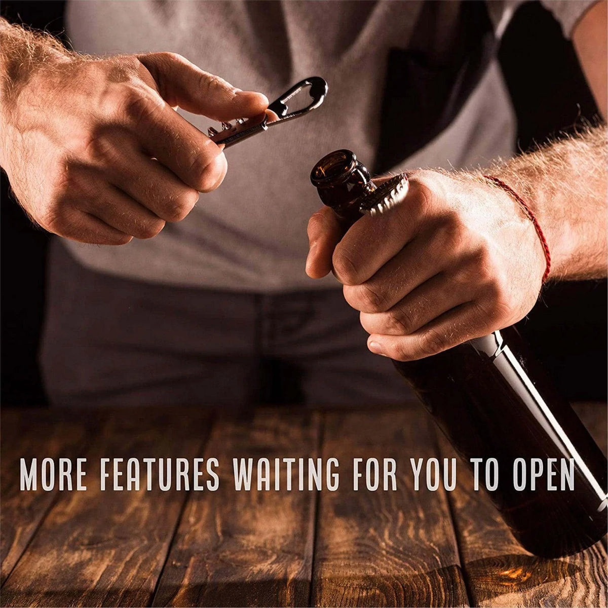 Custom Multitool Wine Bottle Opener - GiftShire