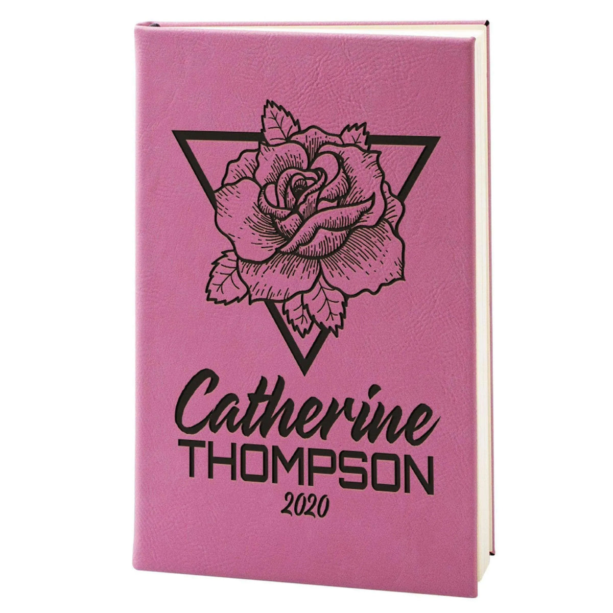 Personalized Notebook - Custom Leather Notebook, Gift for Her - GiftShire