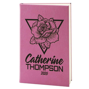 Personalized Notebook - Custom Leather Notebook, Gift for Her - GiftShire