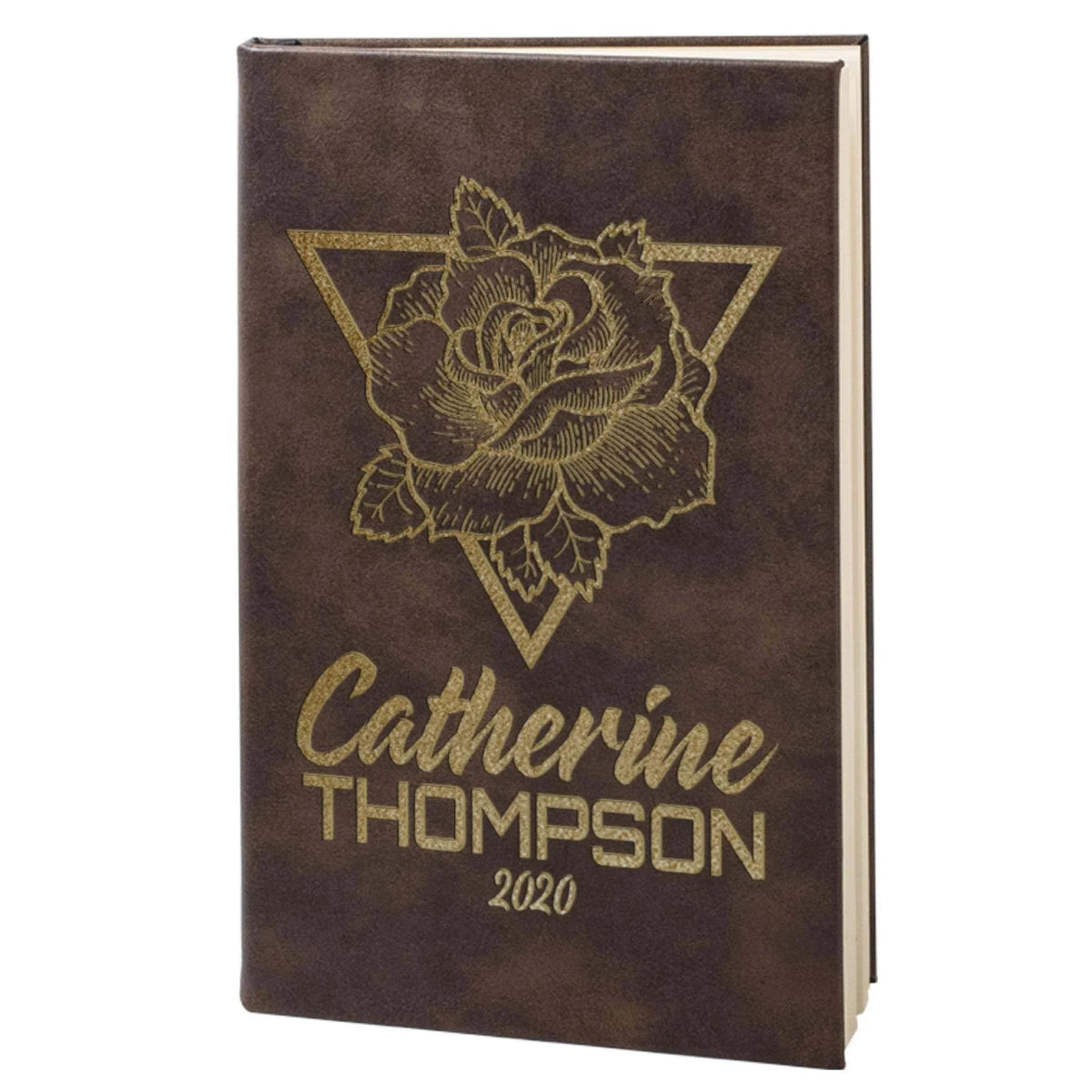 Personalized Notebook - Custom Leather Notebook, Gift for Her - GiftShire
