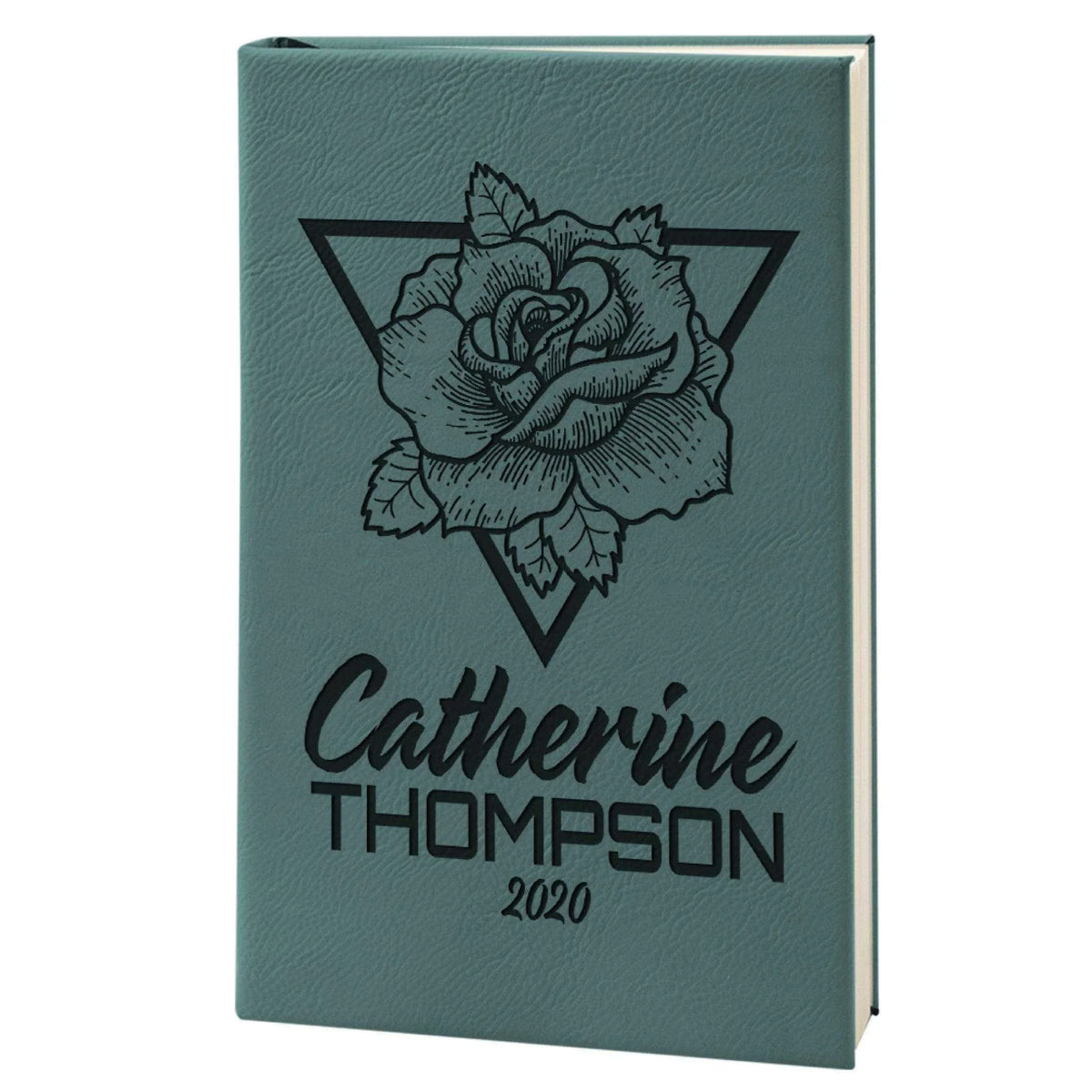 Personalized Notebook - Custom Leather Notebook, Gift for Her - GiftShire