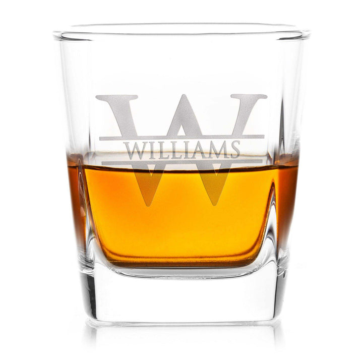 Whiskey, Bourbon, Engraved Scotch Glasses - Dad Gifts - Personalized Whiskey Glasses | B0992KL48Y - D9 - GiftShire