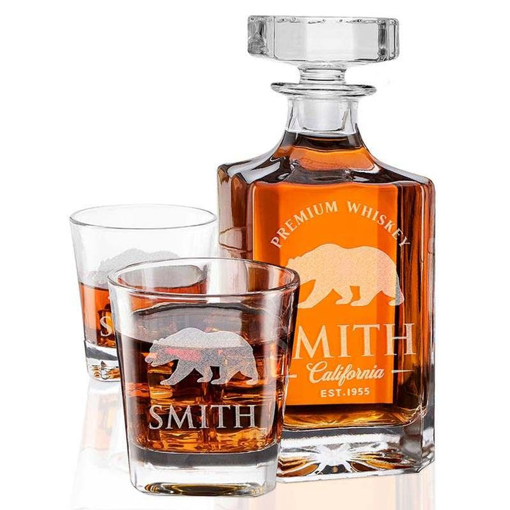 Premium Whiskey Decanter Set - GiftShire