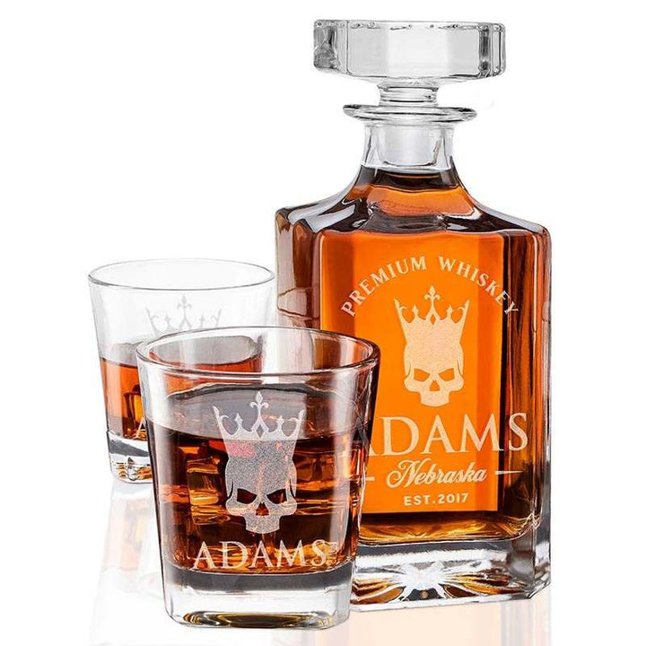 Premium Whiskey Decanter Set - GiftShire