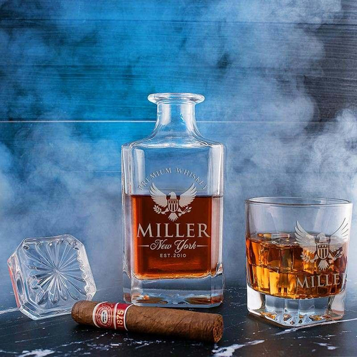 Premium Whiskey Decanter Set - GiftShire